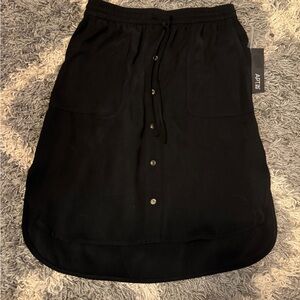 Black Skirt with buttons size XS